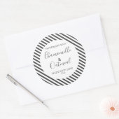 Aanpasbaar pakket zeep Label Pattern Modern (Envelop)