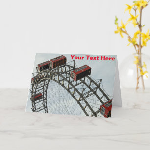 Aanpasbaar reuzenrad, Wenen, Oostenrijk Kaart