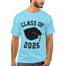 Aanpasbaar T-shirt voor klas van 2026