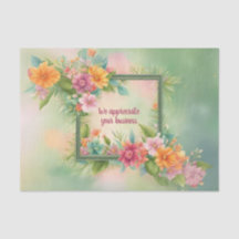 Aanpasbaar tropisch tissue-verpakkings papier