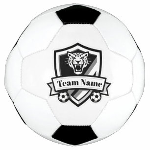 Aanpasbaar Voetbalteam Jaguar Logo Voetbal