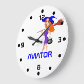 Aanpasbaar voor witch Aviator Grote Klok (Hoek)
