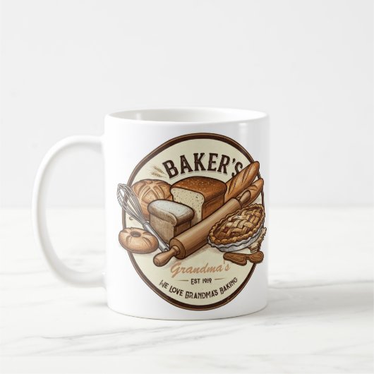 Aanpasbare Baker's Mok (Links)