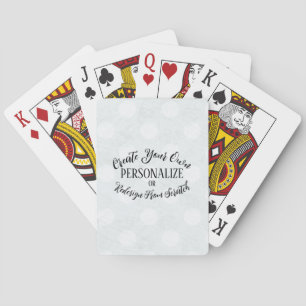 Aanpasbare Blanco - Maak Uw Eigen Pokerkaarten