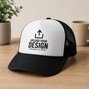 Aanpasbare blanco promotionele zakelijke trucker pet