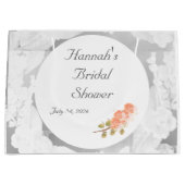 Aanpasbare Bruidsuitnodiging Groot Cadeauzakje (Voorkant)