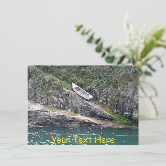 Aanpasbare Cornwall boot Kaart (Staand voorkant)