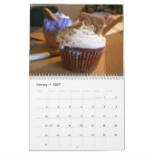 Aanpasbare Cupcake Kalender (Jan 2027)