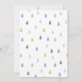 Aanpasbare Cute Panda Eerste Verjaardag Kaart (Achterkant)