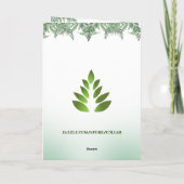 Aanpasbare Cute Pug Moederdag Kaart (Achterkant)