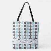 Aanpasbare diamant gekruist geruit elegante tas (Voorkant)