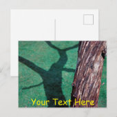 Aanpasbare dode boom briefkaart (Voorkant / Achterkant)