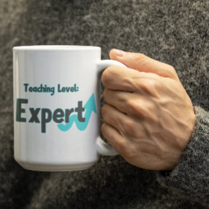 Aanpasbare Expert Niveau Lesgeven Koffiemok