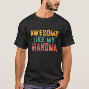 Aanpasbare familie Moederdag Geweldige als mijn gr T-shirt