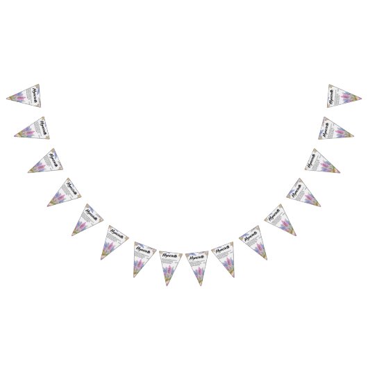 Aanpasbare feestslingers vlaggen vlaggetjes (Alle)