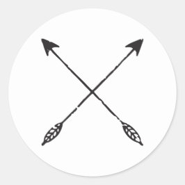 Aanpasbare Gedistroyeerde Pijlen Sticker