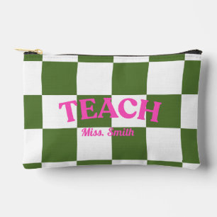 Aanpasbare geruite Teach Pouch Etui