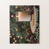 Aanpasbare Geur van de Feestdagen Legpuzzel (Verticaal)