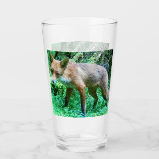 Aanpasbare Glasplaat met jonge vos | Wilde dieren Glas