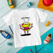 Aanpasbare Grappige Alien Kinderen T-Shirt