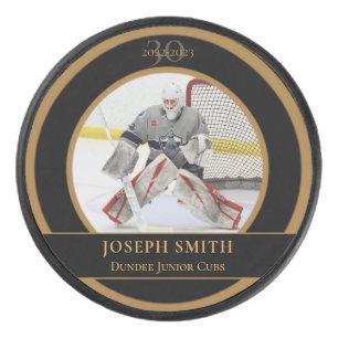 Aanpasbare Herdenkingshockeypuck Cadeau Hockey Puck