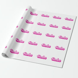 Aanpasbare Himbo Cadeaupapier