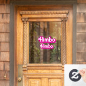 Aanpasbare Himbo Raamsticker (Huis Deur)