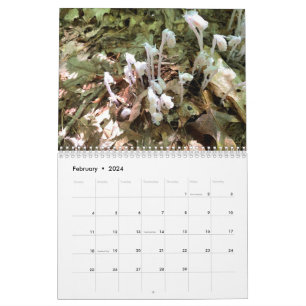 Aanpasbare kalender met twee pagina's en middelgro