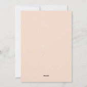 Aanpasbare Kersthert Feestdagenkaart (Achterkant)