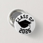 Aanpasbare "Klas van"  Ronde Button 3,2 Cm (Voorkant /achterkant)
