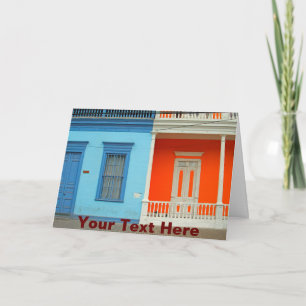 Aanpasbare kleurrijke Iquique straat Kaart