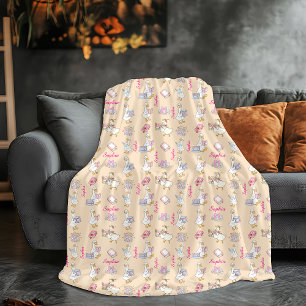 Aanpasbare Knusse Gans & Boeken Dekbed Fleece Deken