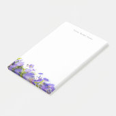 Aanpasbare lente wilde bloem post-it® notes (Schuin)