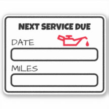 Aanpasbare Leuke Olie Verandering Herinnering Olie