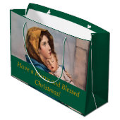 Aanpasbare Madonna & Kind Cadeautas (Achterkant Gekanteld)