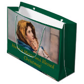 Aanpasbare Madonna & Kind Cadeautas (Voorkant Gekanteld)
