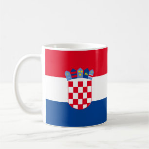 Aanpasbare Mijn Hart Hoort Bij Kroatië Mok