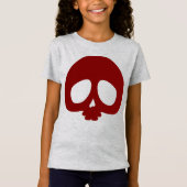 Aanpasbare Mini Schedel T-shirt (Voorkant)