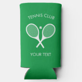 Aanpasbare moderne groene witte tennisracket (Achterkant)