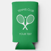 Aanpasbare moderne groene witte tennisracket (Voorkant)