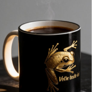 Aanpasbare mok Gouden Kikker en Binnenkant