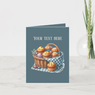 Aanpasbare muffins van Cute Bakery Kaart