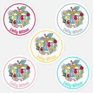 Aanpasbare naamlabels voor het eerste leerjaar labels