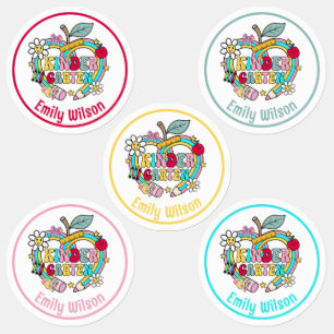 Aanpasbare naamlabels voor kleuterschool labels