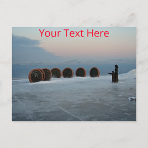 Aanpasbare North Cape, Noorwegen Briefkaart