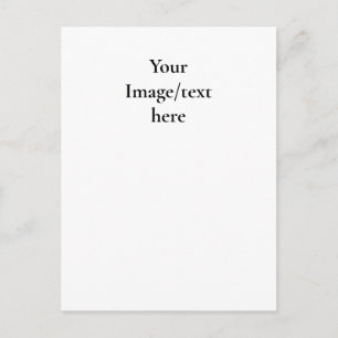 Aanpasbare ontwerpsjabloon Upload je eigen kunst Briefkaart