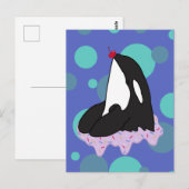 Aanpasbare Orka Orka   Briefkaart (Voorkant / Achterkant)