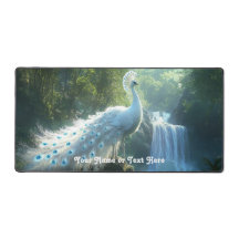 Aanpasbare Pauwbos Waterval Bureaumat