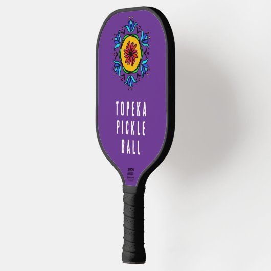 Aanpasbare Pickleball-peddel met patroon Pickleball Paddle (Links)