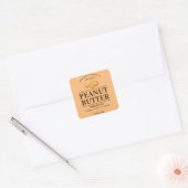 Aanpasbare pindakaas sticker (Envelop)